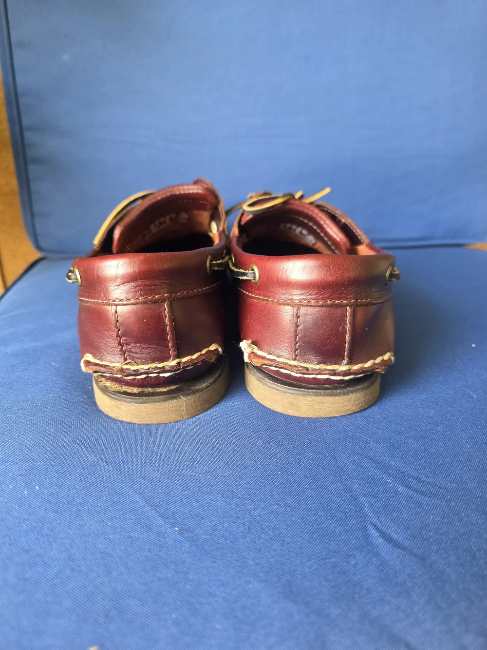 Timberland Men’s Y2K Classic Leather Boat Shoes Brown 8.5M